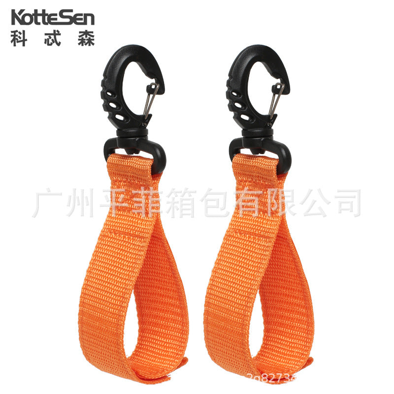 Orange Paddle Buckle