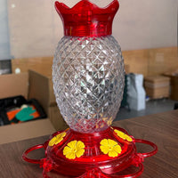 蜂鸟喂水器鸟喂食器户外花园野生鸟类喂食工具Hummingbird Feeder