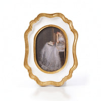 Oval Picture Frame Ornate Oval Photo Frame Carved for Desk
