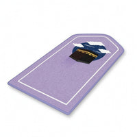 Prayer Mat with Kaaba Motif Soft Cushioned Prayer Mat Thick for Worship