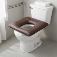 Waterproof Toilet Seat Pad Thickened Bathroom Aid Easy to Clean for Caregiving