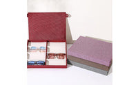 8 Slot Glasses Box Dust Protection Textile Sunglasses Organizer for Collectors