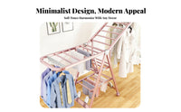 foldable X-Frame Rack Rust-withstandant foldable Accordion Stand Multi-Tier