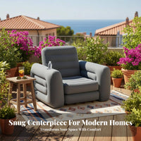Transformable Pull-extendable Couch Portable Pull-extendable Sleeper Sofa Foldable for Families