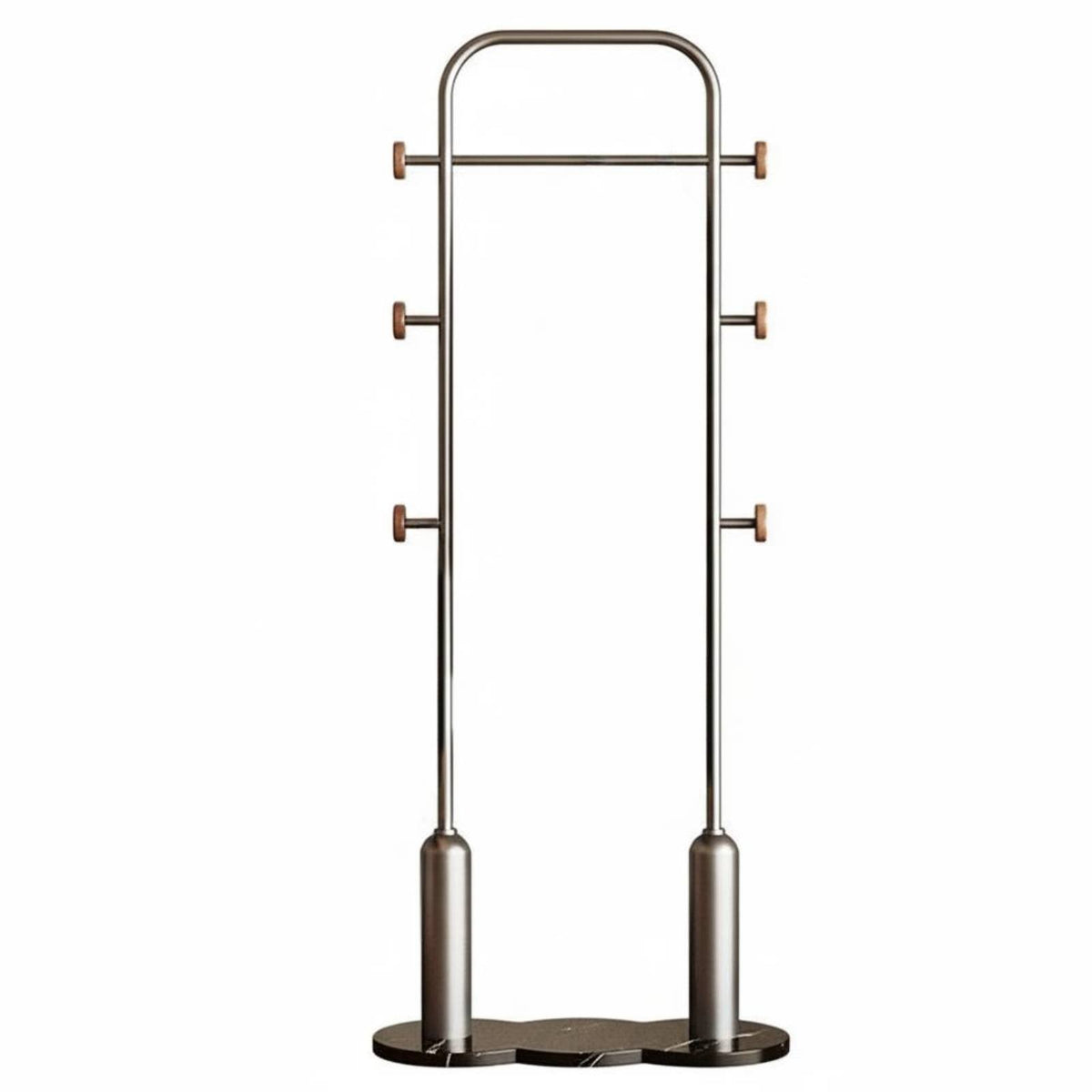 Standal Entire Standing Valet Stand Minimalist Design Clothing Rack Large
