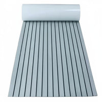 Waterproof EVA Foam Boat Decking Easy to Cut Self-Adhesive Deck Flooring Shock Absorbing Marine Traction Sheet 6mm Thick for DIY Enthusiasts