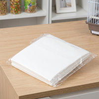 Bird Cage Liner and Round Cage Mat, 200 Precut Absorbent Non Woven Bird Tray Liner Sheets, Thickened Round Cage Liner for Bird Cage Cleaning.