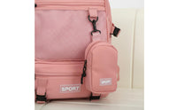 Unisex Laptop Backpack Laptop Backpack Hand Luggage Size Large Capacity Rucksack with Pouch for College Students, Commuters