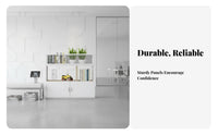 Simple Design Freestanding Partition Cabinet Multi-Functional Room Divider Large Capacity Storage Furniture Long-Lasting for Office Workers, Apartment Dwellers, Homeowners, Commercial Space, Study, Bedroom