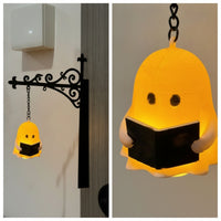 Bookshelf Light Compact Wall Lamp with Chain Matte for Bedroom