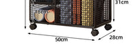 Metal Storage Rack for Fitness Equipment and Yoga Mats
