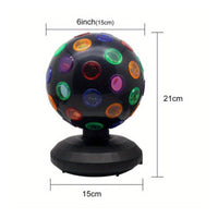 LED Disco Ball Light 360 Degree Rotation Rotating Disco Plug-Plug-in Powered