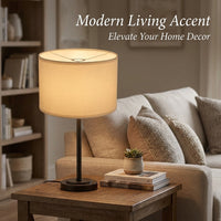 Handmade Lampshade for Ceiling Lights and Table Lamps, Cylindrical Drum Shade with Soft Diffused