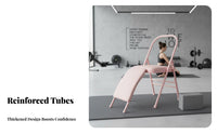 Stable Design Iyengar Mind-Body Practice Chair Heavy-Duty Mind-Body Practice Auxiliary Chair Non-Slip Feet Fitness Equipment Stretch Assist for Beginners, Seniors, Home Practice