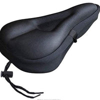 Thickened Silicone Bicycle Seat Cover with Straps