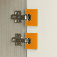 2 Pieces Attractive Hinge Jig Reusable Attractive Hinge Spacer for Professionals
