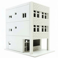 1/150 Japanese Building Model Hobby Grade N Scale Building Kit Easy to Assemble Diorama Accessory for Dioramas