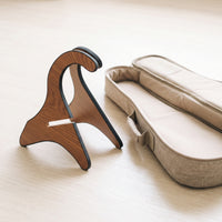 Ukuleles Stand Detachable Wooden Stand with Cushioned Border Compact Ukuleles Holder for Music Studio, Bedroom