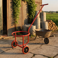 Water Cart Anti-Slip Pull Cart with Wheels Heavy Duty for Garden, Yard, Farmers