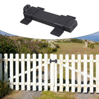 Padlockable Sliding Bolt Lock Weather Resistant Heavy Duty Gate Latch Powder Coated Padlockable Slide Bolt for Pet Owners, Parents