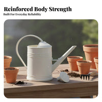 Long Spout Watering Can Leakproof 4L Garden Waterer Watering Can with Sprinkler Head Two-Color Color Plastic Houseplant Waterer