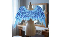Angel wing with Elastic Shoulder Straps Wearable Costume Appendages with Elastic Shoulder Straps Easy to Wear Angel Wing Accessory for Halloween