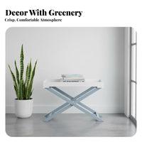 Folding Multi-Tier Flower Holder Freestanding Plant Stand Space-Saving for Patio