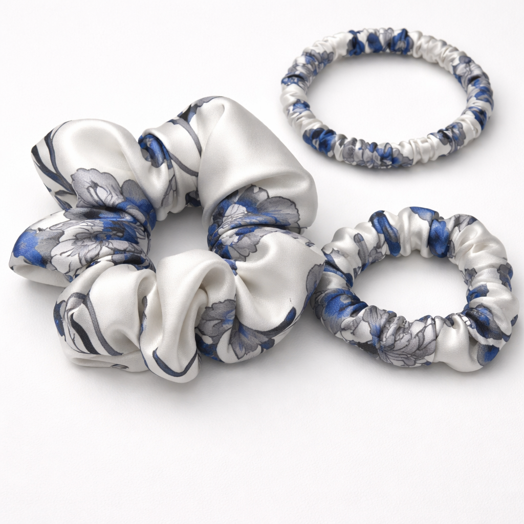 Completely Scrunchies for Women, Large Big Scrunchie Set for Ponytail, 19 High Elastic Ties for Sensitive Scalp