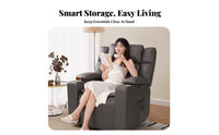 Multi-Functional Electric elevate Recliner weightless posture Position electric elevation Chair Ergonomic Design Single Sofa Universal Serial Bus Charging Port for Seniors, Elderly, People with Mobility Issues, Living Room, Relaxation, Bedroom, perusing