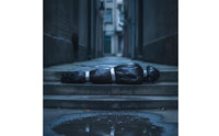 Life-Size Corpse Prop with Pump Inflate Fake Body Scary Decorations Spooky for Outdoor Yard