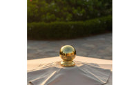 Gold Umbrella Cap Universal Fit Metal Umbrella Finial Weather-Resistant