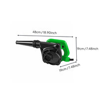 Strong Airflow Computer Cleaning Blower Turbine Fan Design High Power Dust Blower Ergonomic Handle for Garage