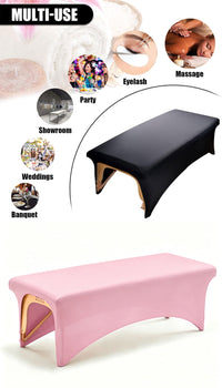 Stretchable Massage Table Cover for Beauty Salon