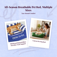 Washable non-slip pet bed