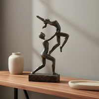 Dancing Figure Statue Elegant Gymnast Table Decor Ideal Gift for Office, Dancers