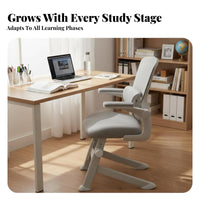 Reclining Mesh Chair with Footrest Ergonomic Design Office Furniture for Bedroom