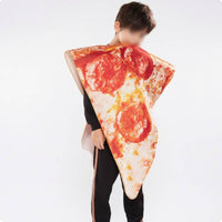 Pizza Slice Costume Party Wear Wedge Costume Poncho Effortless Wear for Performance