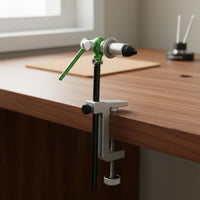 Rotary Fly Tying Vise 360° Rotation Fly Tying Vise Firm Hold Grips with Table Clamp for Hobbyists