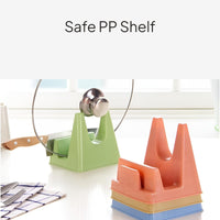 Pot Lid Holder and Cutting Board Rack Kitchen Organizer