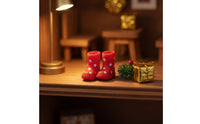 Polka-Dot Doll Boots | Tiny, BJD Doll Boots