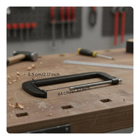 Extended Throat G Clamp Woodworking Extended Throat C-Shaped Clamp Heat Treated