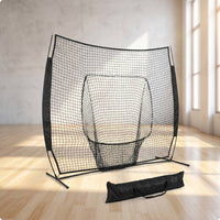 Baseball Rebounder Weather-Resistant Net-Resistant Baseball Pitchback Net Easy Setup for Coaches, Backyard, Indoor Training