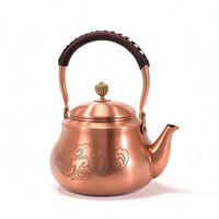 Copper Tea Kettle Handmade Vessel Elegant for Collectors