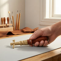 Adjustable Stitching Groover Handheld Grooving Tool Portable for Crafters