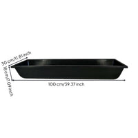 Plastic Livestock Trough Thickened Walls Rectangular Livestock Trough