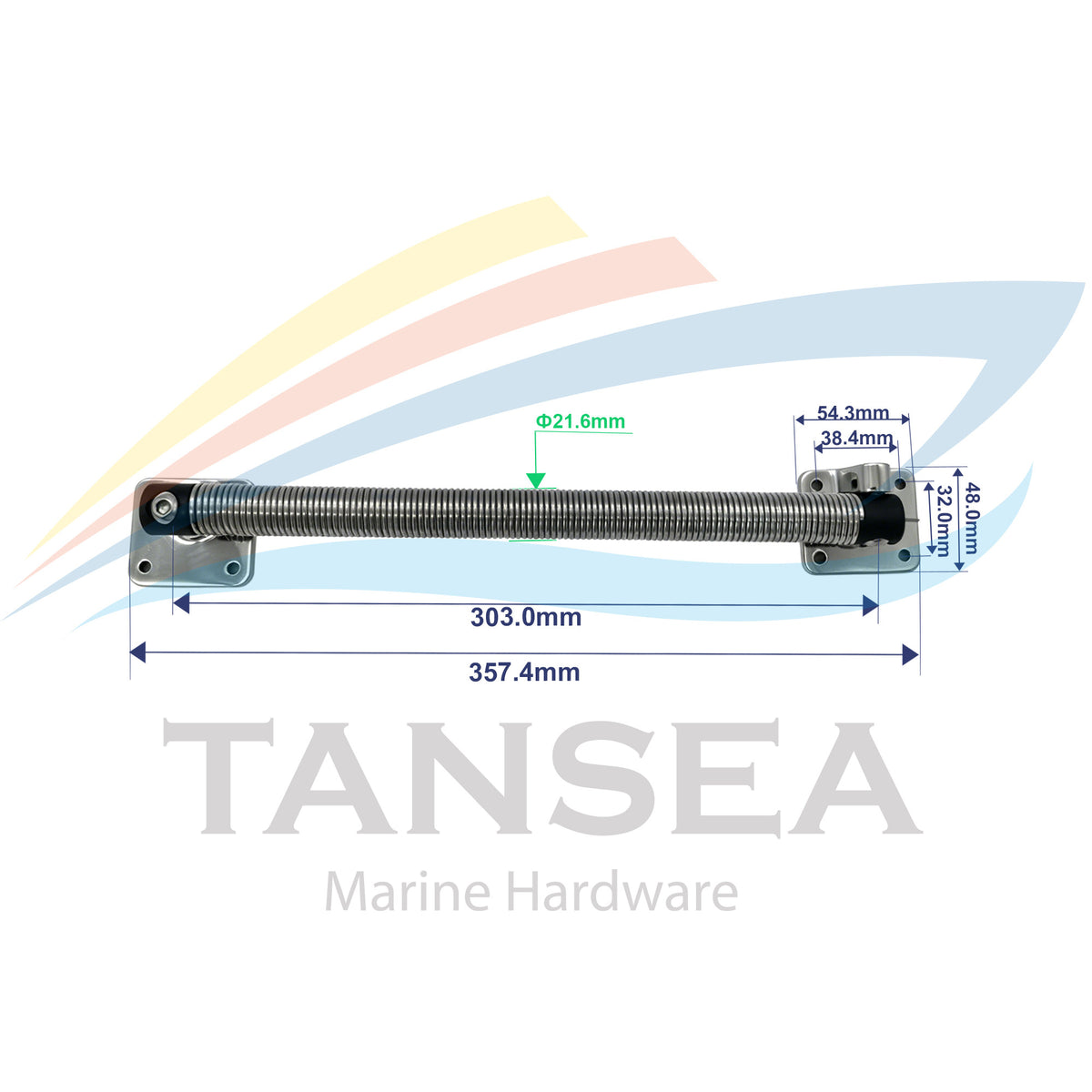 Stainless Steel Hatch Spring Adjuster Deluxe