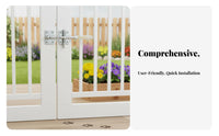 Weather Resistant Self Locking Gate Latch Padlock Compatible Automatic Gate Latch Easy Install Fence Door Lock Multi-Functional for Farmers, Pet Owners, Homeowners, Farm, Outdoor, Backyard, Garden