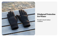 Winter Gloves, Touchscreen, Windproof, Thermal, Cycling