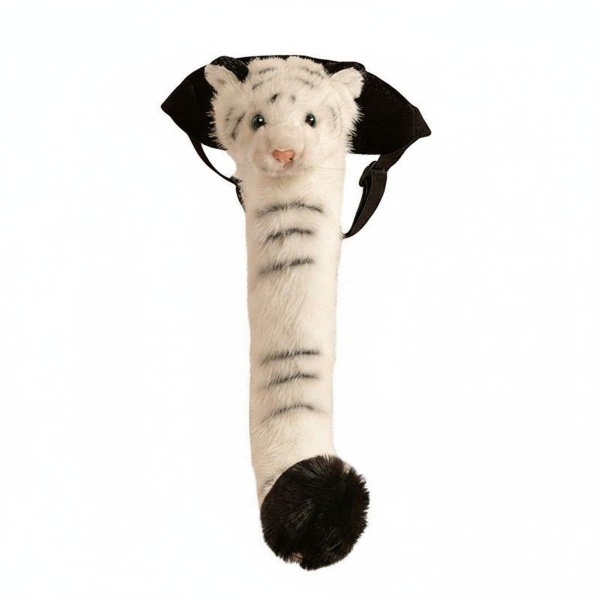 Tiger Stuffed Soft Tiger Head Tail Decorative Stuffed Animal for Kids, Play