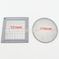 Stainless Steel Floor Drain Cover with Hair Catcher